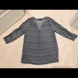 3/4 Length LIKE NEW Anne Carson dress shirt